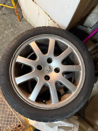 Llantas Peugeot 206 GTI 6.5x16 Con neumaticos