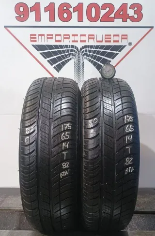 -175 65 14 T MICHELIN RUEDA AL 90% VIDA UTIL