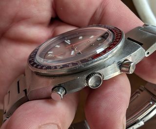 Seiko 6139-6002 Pogue silver de 1977