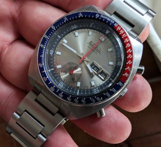 Seiko 6139-6002 Pogue silver de 1977