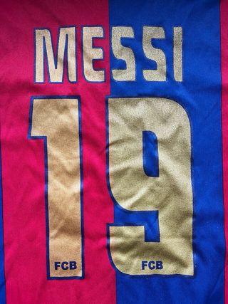 Camiseta FC Barcelona - Messi 19 - Talla 12