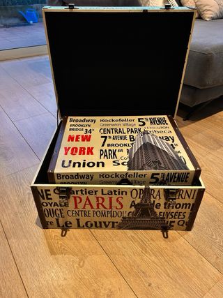 Baúl Decorativo Estilo Vintage