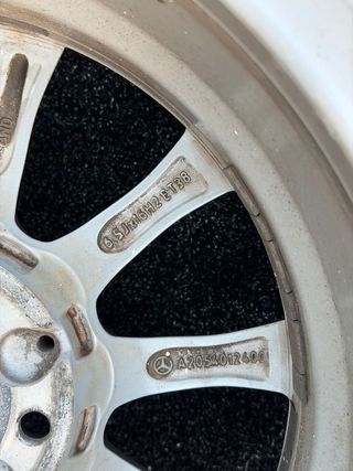 Juego 4 Llantas Mercedes