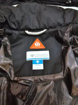 Chaqueta Nieve Columbia Azul Oscuro Mujer