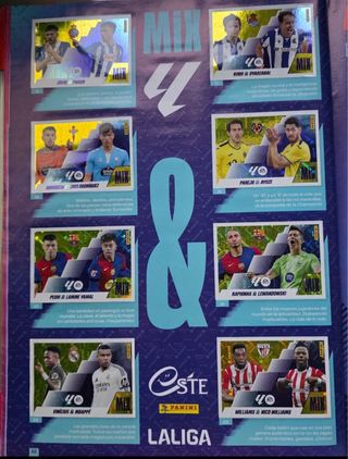 Colección Cromos LALIGA ESTE 25-26 Completa