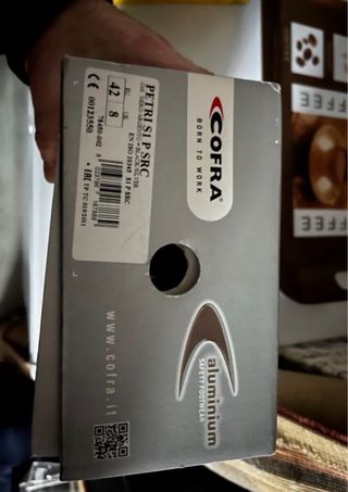 Zapatos Cofra Petri Talla 42 S1 P SRC