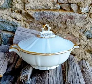 Zuppiera porcellana Arzberg Bavaria Art Deco '40