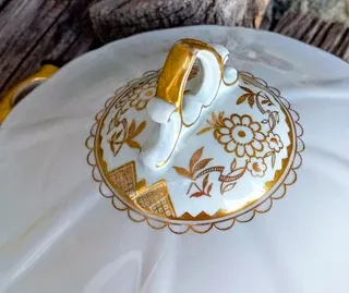 Zuppiera porcellana Arzberg Bavaria Art Deco '40