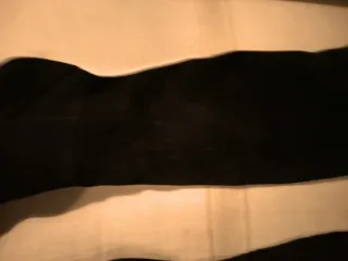 Botas altas ante negras talla 39