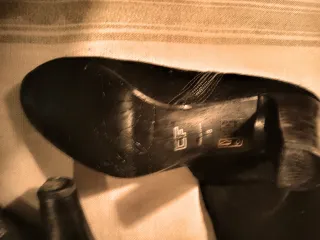 Botas altas ante negras talla 39