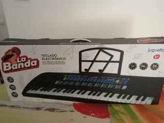 Teclado Electrónico La Banda Juguettos