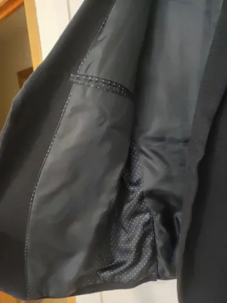 Chaqueta americana negro