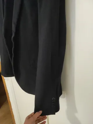 Chaqueta americana negro