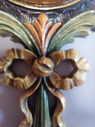 Espejos Decorativos Resina Policromada