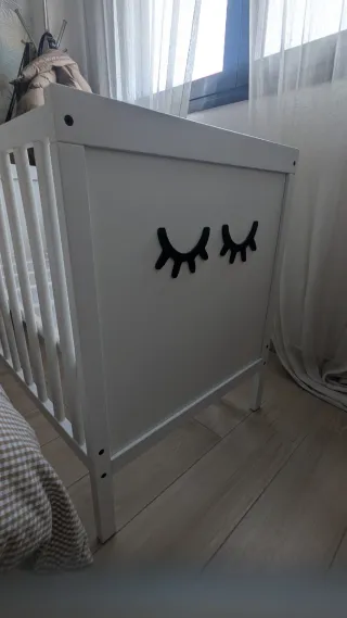 Cuna Ikea Sundvik poco uso