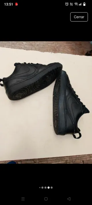 Zapatillas Nike Negras Mujer Talla 37.5