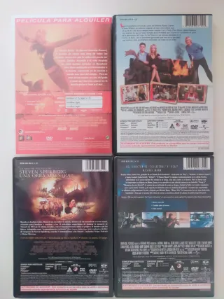 Lote 13 DVDs Películas Varias versión alquiler