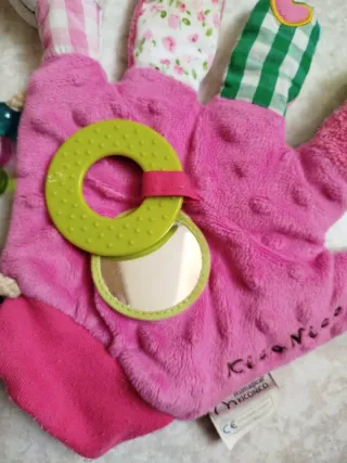 Manopla bebé juguete peluche