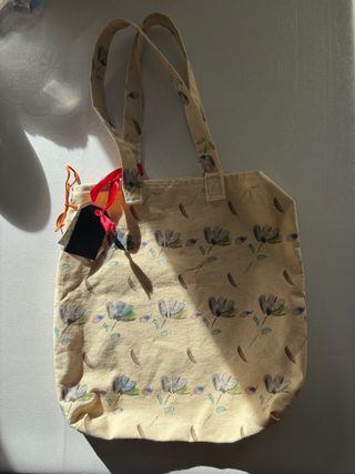 Bolso Pippi Calzas Largas Pintado a Mano