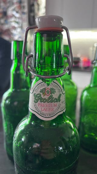 Bottiglie birra Gorlsch verdi