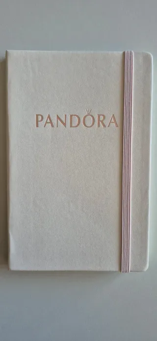 Blocco note/ taccuino/ agenda Pandora con elastico