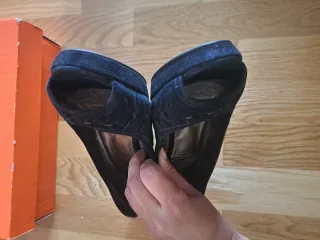 Zapatos de tacón negros con plataforma