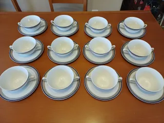 Vajilla y juego de café Valdelvira porcelana