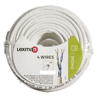 Cavo telefonico Lexman 14 metri RJ11