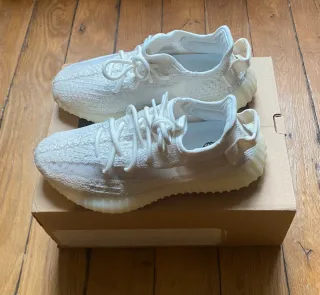 Adidas Yeezy Boost 38.5 Beige/Blanco