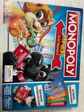 Monopoly Junior Electrónico Juego de Mesa