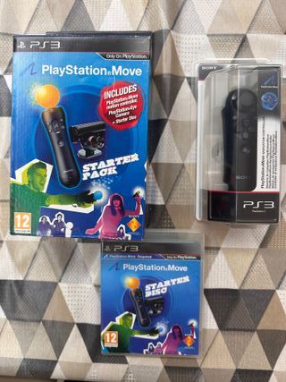 Playstation 3 80GB + Giochi + Move + 2 Controller