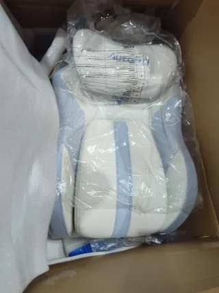 Silla gaming AutoFull M6 ultra blanca nueva