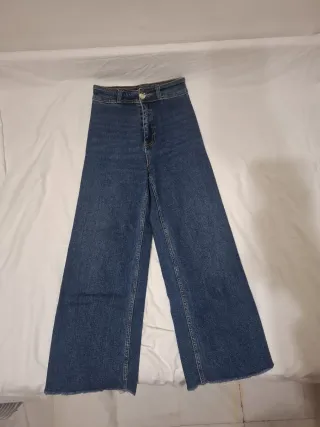 Pantalón vaquero Mango azul