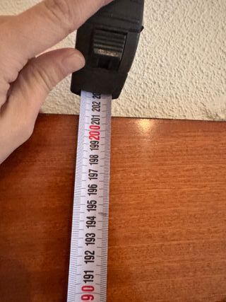 Puerta madera con cristal