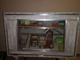 Jaula para roedores grande con accesorios