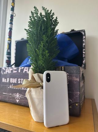 Funda iPhone XS Blanca + Protector Pantalla NUEVO