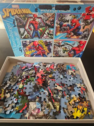 Puzzle Ravensburger Spiderman 4 en 1