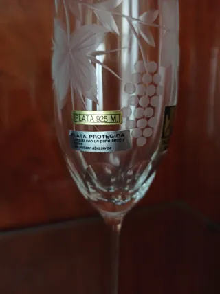 Copas de Plata Ley Aniversario Bodas