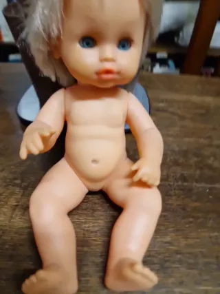 Bambola Migliorati 1984 Gomma cm. 34
