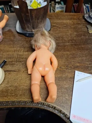 Bambola Migliorati 1984 Gomma cm. 34