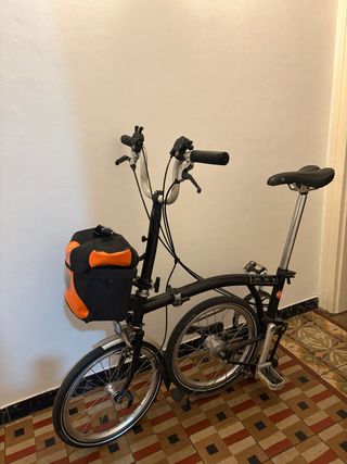 Bicicleta Brompton Plegable