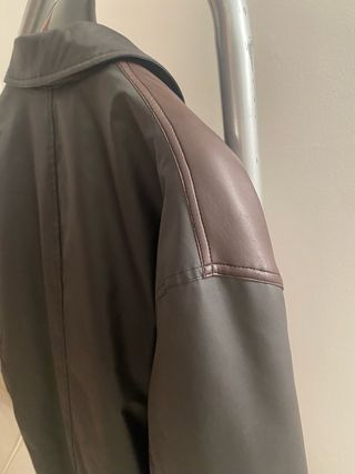 Giubbotto uomo finta pelle caldo