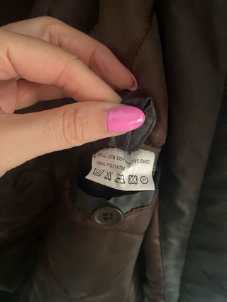 Giubbotto uomo finta pelle caldo