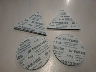 Lijas Parkside Triangulares y Redonda De Malla