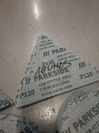 Lijas Parkside Triangulares y Redonda De Malla