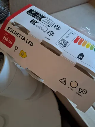 Lampadario IKEA faretti