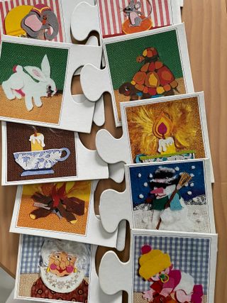 Puzzle Contrast Juegos Educa 1977