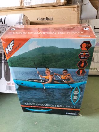 Bestway Hydro‑Force Cove Champion X2 Kayak Hinchable 2 Personas 331×88×45 cm