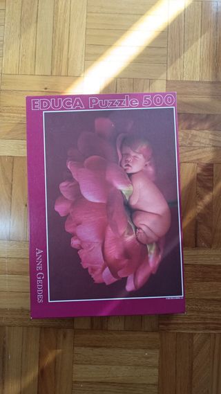 Puzzle Educa 500 Anne Geddes Bebé Flor
