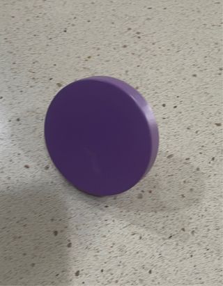 Pomos madera redondos lila